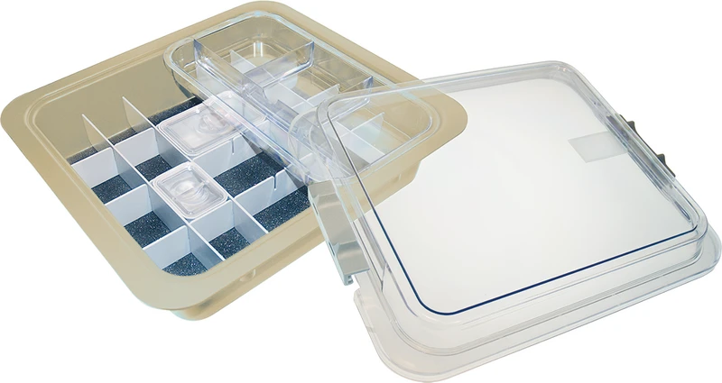 Komplette Materialwanne  Sortiment  1 Materialwanne beige inklusive Zubehör