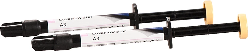 LuxaFlow Star  Packung  2 x 1,5 g Spritze A3, 10 Luer-Lock Tips