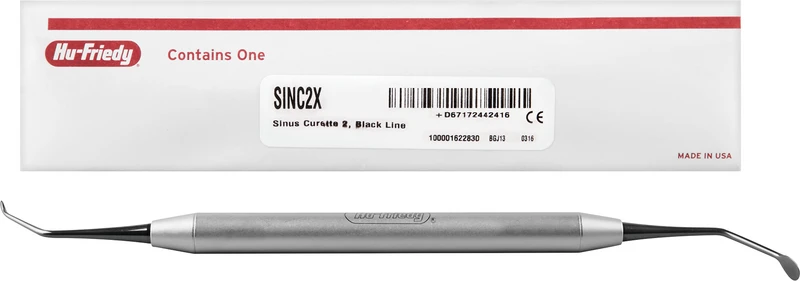 Küretten Sinus  Stück  Figur 2, Black Line