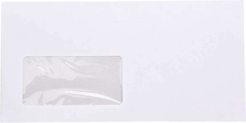 Briefhüllen  Packung  1000 Stück mit Fenster, A4