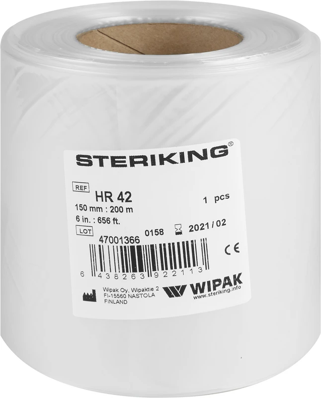 Heissluftrollen  Rolle  200 m, 150 mm