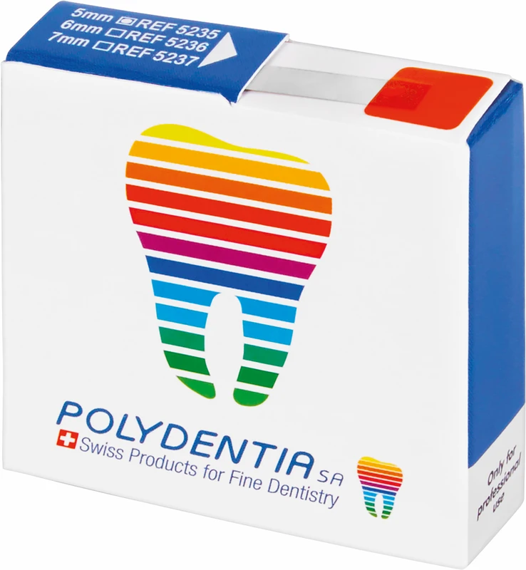 Matrizenband  Packung  3 m Band Breite 5 mm, Stärke 0,03 mm, normal