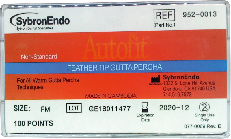 Gutta Percha Points  Packung  100 Stück FM