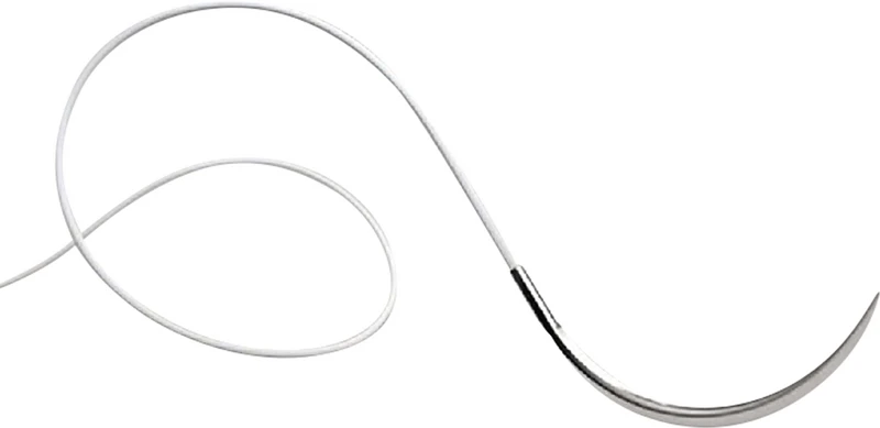 Elasyn®  Packung  12 Stück ungefärbt, 75 cm, DRT18, 3\ Kreis, trokar, Rundkörper, 18 mm, USP 4\0