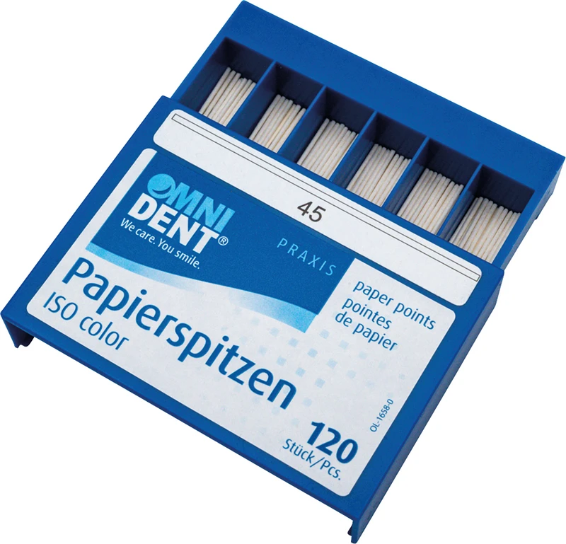Papierspitzen  Packung  120 Stück ISO 045