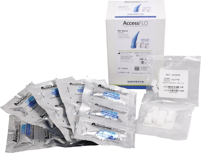 Access® FLO  Packung  15 Röhrchen, 30 Abgabespritzen, 10 große Caps, 10 normale Caps