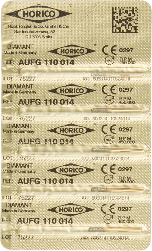 Diamant AuFG 110  Packung  5 Stück, FG, Figur 110, ISO 014