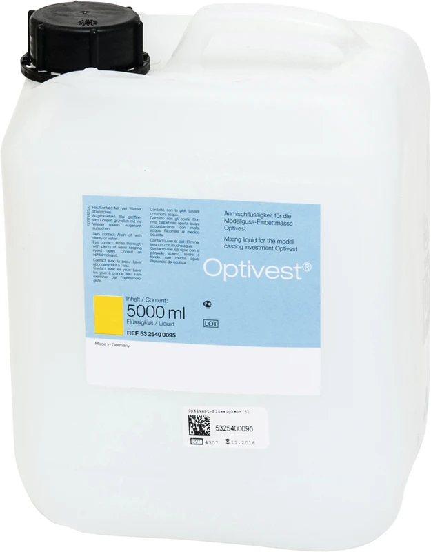 Optivest®  Kanister  5 Liter Anmischflüssigkeit