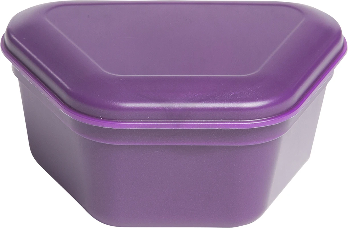 Prothesen-Boxen  Packung  12 Stück pflaume