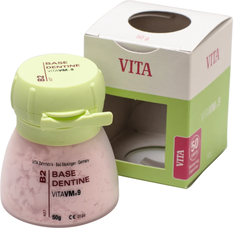 VITA VM® 9 classical A1-D4®  Dose  50 g Pulver base dentine B2