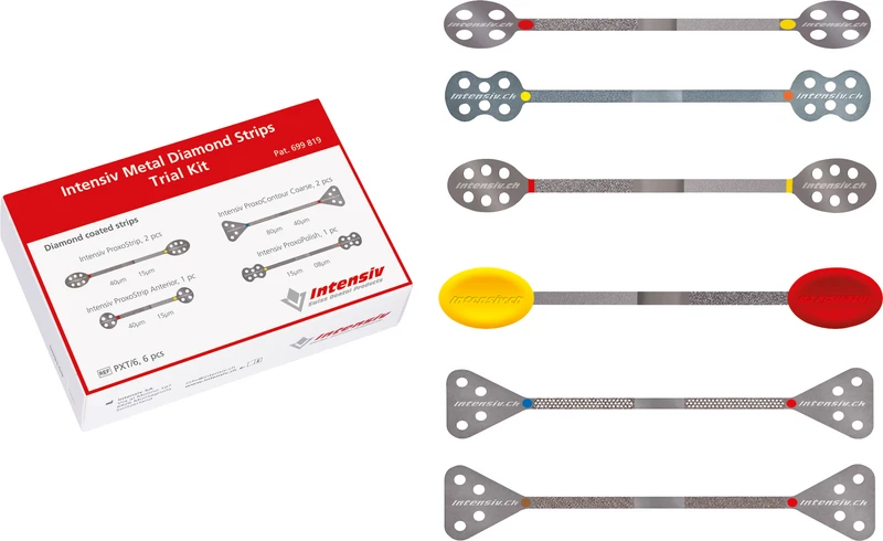 Intensiv Metall Diamantstreifen  Trial Kit