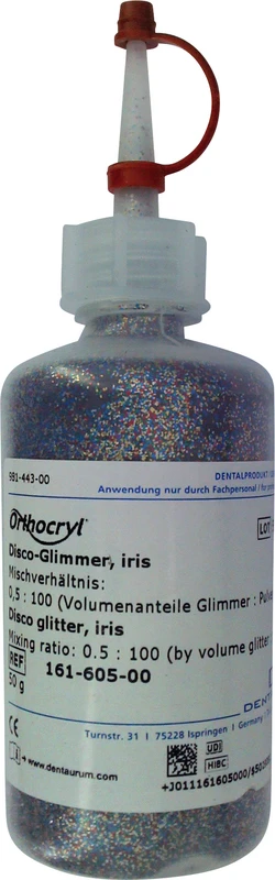 Orthocryl® Disco Glimmer  Packung  50 g iris