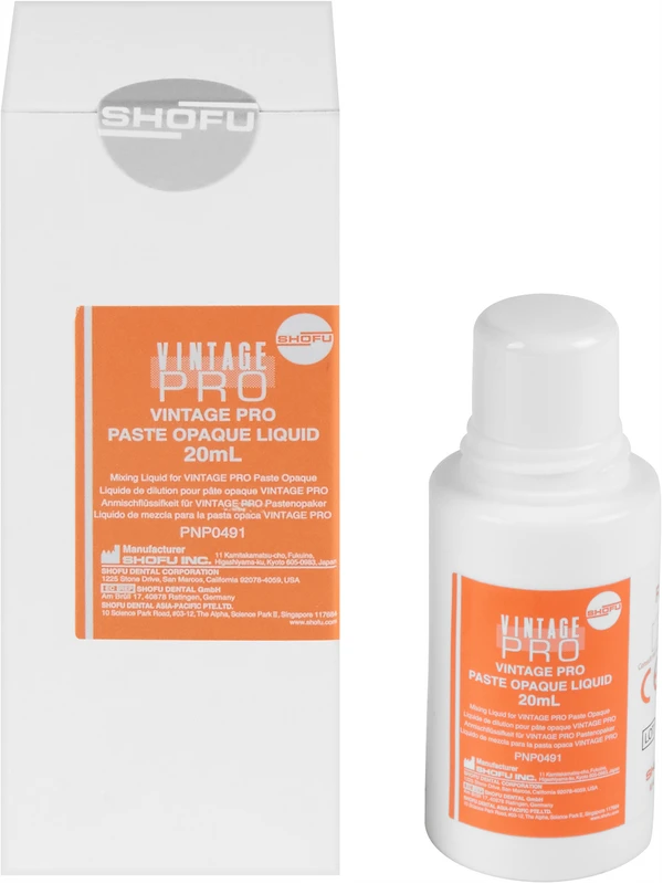 VINTAGE PRO  Flasche  20 ml Liquid Paste opaque