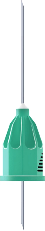 transcodent Painless Steel Einmal-Injektionskanülen  Packung  100 Stück grün, G30 0,3 x 21 mm