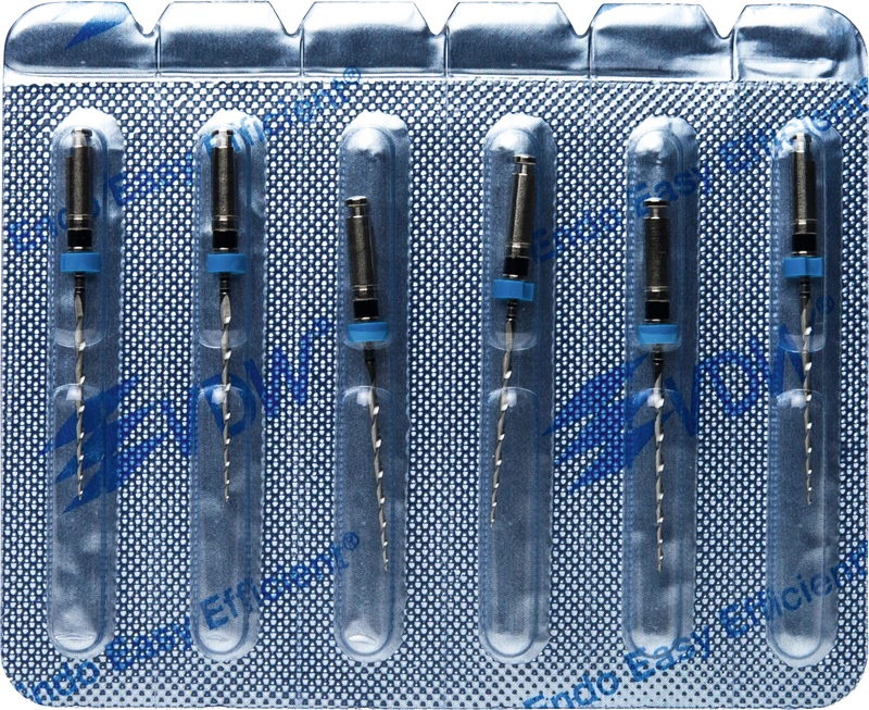 Mtwo®   Blisterpackung  6 Instrumente ABT 16 mm, 21 mm, Taper.04, ISO 040