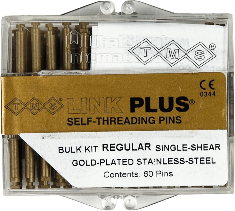 TMS® LINK  Bulkpackung  60 Einzelstifte, Regular gold EL742-60