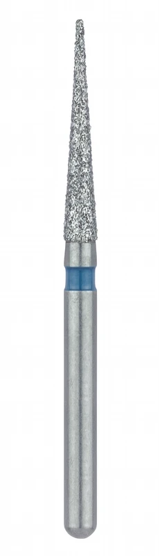 Diamanten 859   Packung  5 Stück blau mittel, RA, Figur 166, kon. spitz, 10 mm, ISO 012