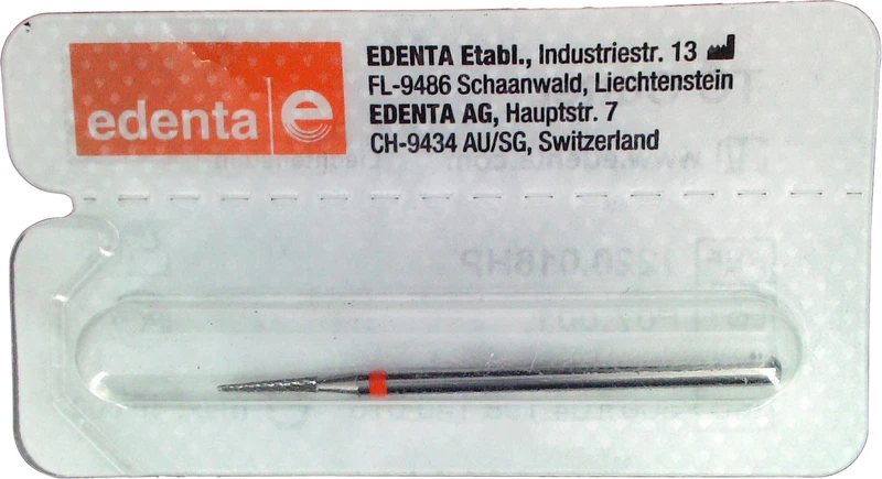 HM-Fräser Schliff 20  Stück  Kreuzverzahnung, rot fein, HP, Figur 198, 8 mm, ISO 016