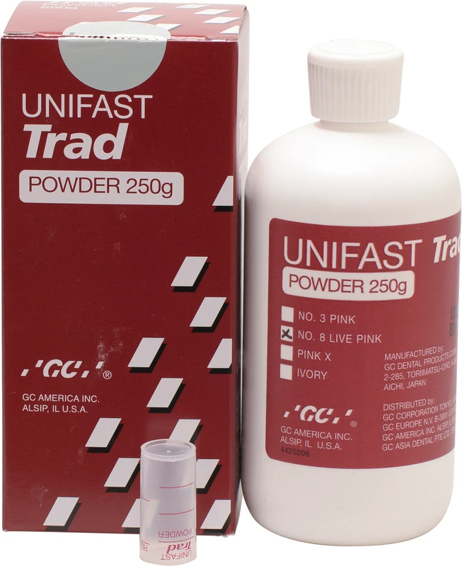 GC UNIFAST Trad  Packung  250 g Pulver N°8 live pink