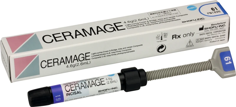 CERAMAGE   Spritze  4,6 g inzisal 61