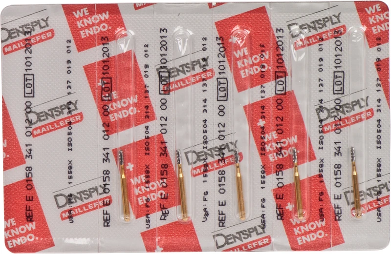 DC Kronentrenner 158  Packung  5 Stück Zylinder rund FG, 19 mm, ISO 012