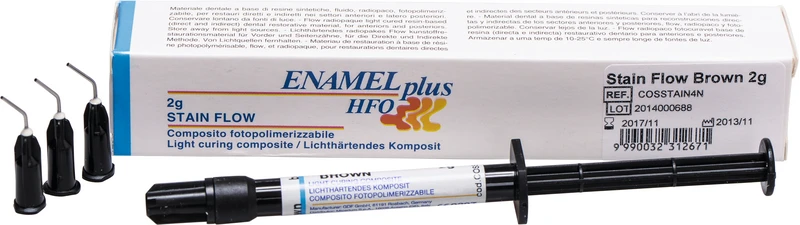 ENAMEL plus® HFO Stain  Spritze  2 g braun