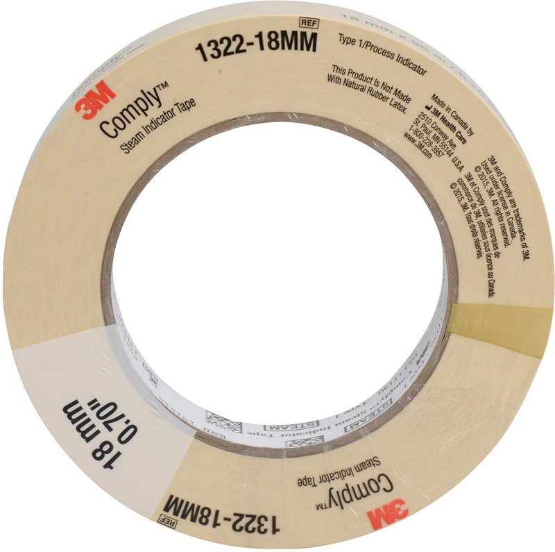 Comply Dampf-Indikatorband  Rolle  18 mm x 55 m