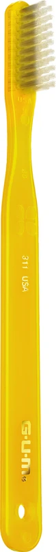 GUM® Classic Zahnbürsten  Stück  3-reihig, 31 Tufts, schlanker Kopf, weich, flach, Blister