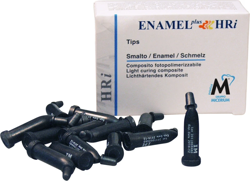 ENAMEL plus HRi®  Packung  14 x 0,3 g Minifill enamel intensive milky