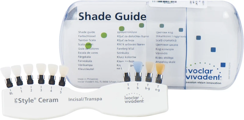 IPS Style® Ceram Farbschlüssel  Stück  incisal\transparent