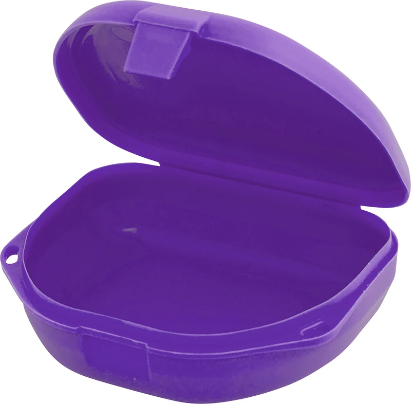 Schienen\Retainerboxen  Packung  12 Stück neonlila