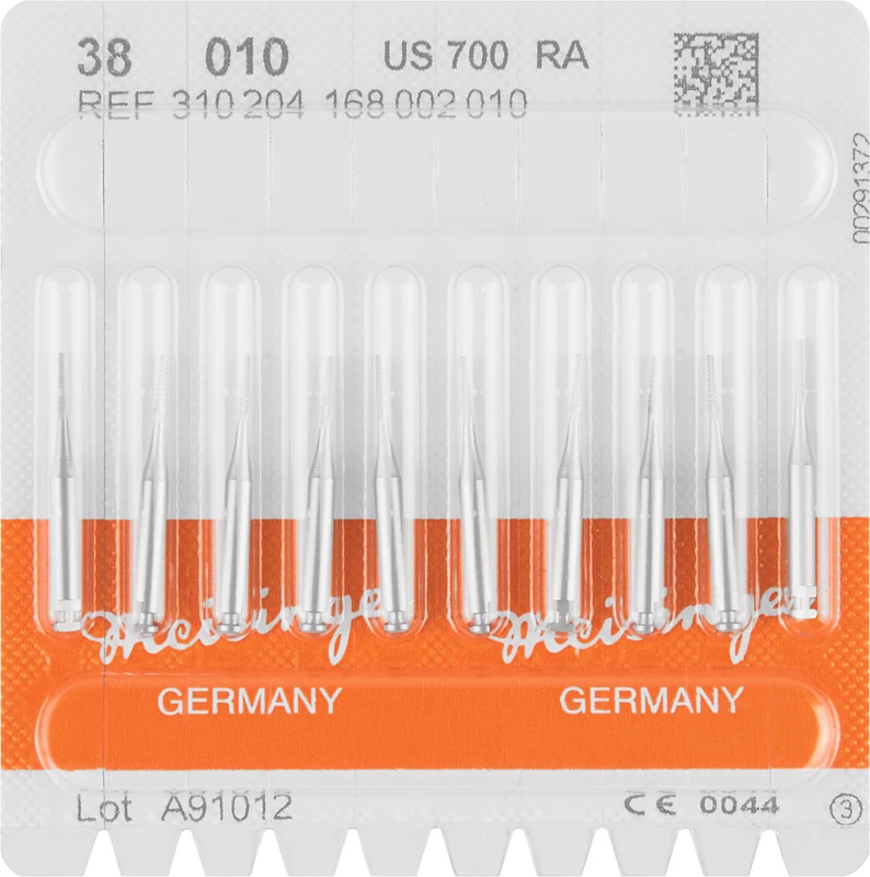 Stahlbohrer 38  Packung  10 Stück RA, Figur 168, 4,2 mm, ISO 010