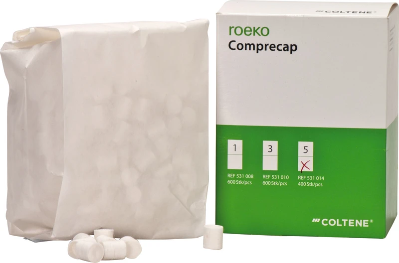 ROEKO Comprecap  Packung  400 Stück Ø 14 mm, Größe 5