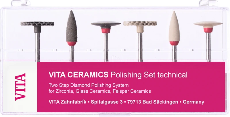 VITA CERAMICS Polishing technical  Set  6 Polierer