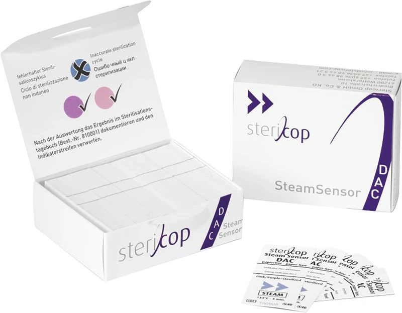 Steri-Indikator Steam-Sensor DAC  Packung  250 Stück