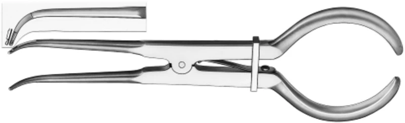 Kofferdam-Klammerzange nach Stoke  Stück  607