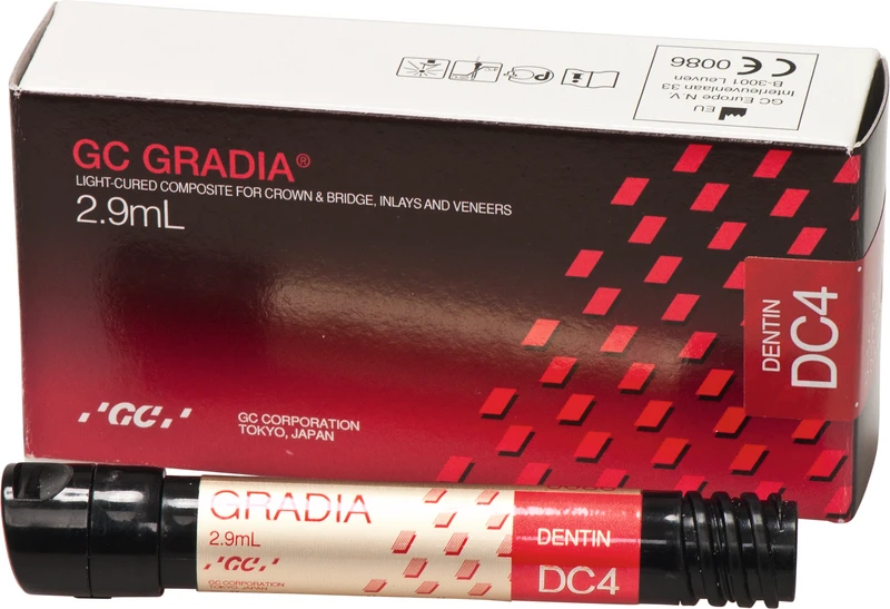 GC GRADIA®  Spritze  2,9 ml Paste dentin DC4