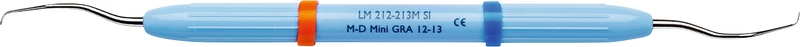 LM DuraGradeMAX Mini Gracey  Stück  Figur 12\13, mesial-distal, hellblau, LM-ErgoNorm Griff