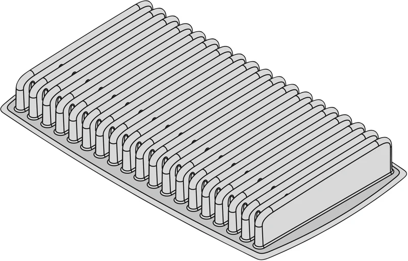 XIOS Scan Matte  Stück  für Transportbox