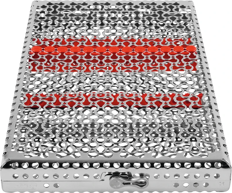 IMS Infinity Kassetten  Stück  DIN für 13 Instrumente rot