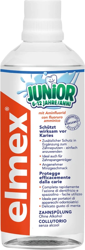 elmex® JUNIOR Zahnspülung  Flasche  400 ml