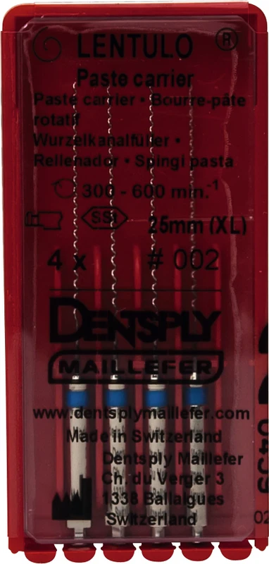 Wurzelkanalfüller   LENTULO®    Packung  4 Stück 25 mm, Gr. 2