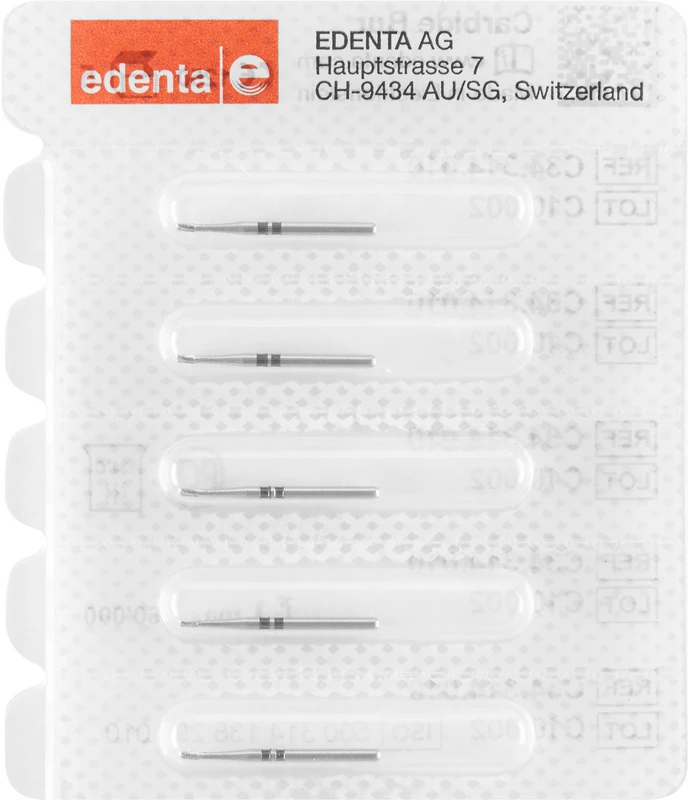 Kronentrenner C34  Packung  5 Stück 2 x schwarz, FG, Figur 138, 2,1 mm, ISO 010