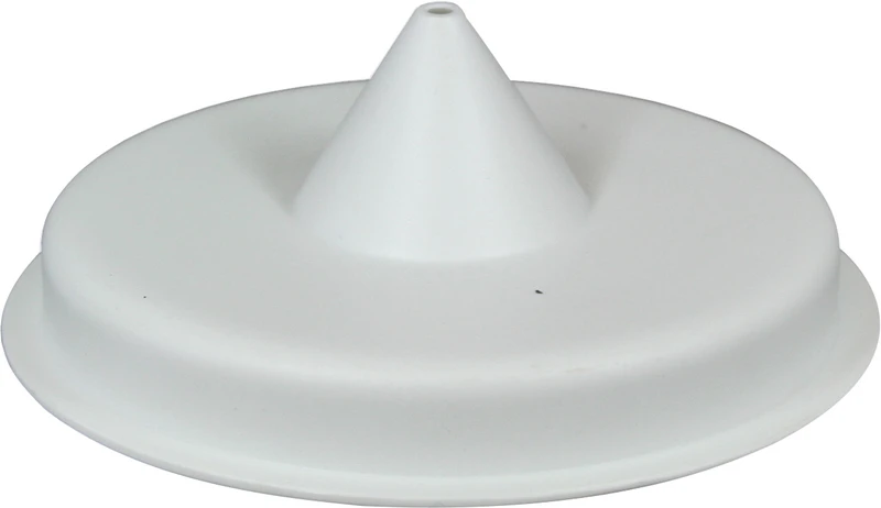 Silikonmanschetten für die K&B-Technik  Stück  Sockelplatte mit Gusstrichter weiß Größe 9