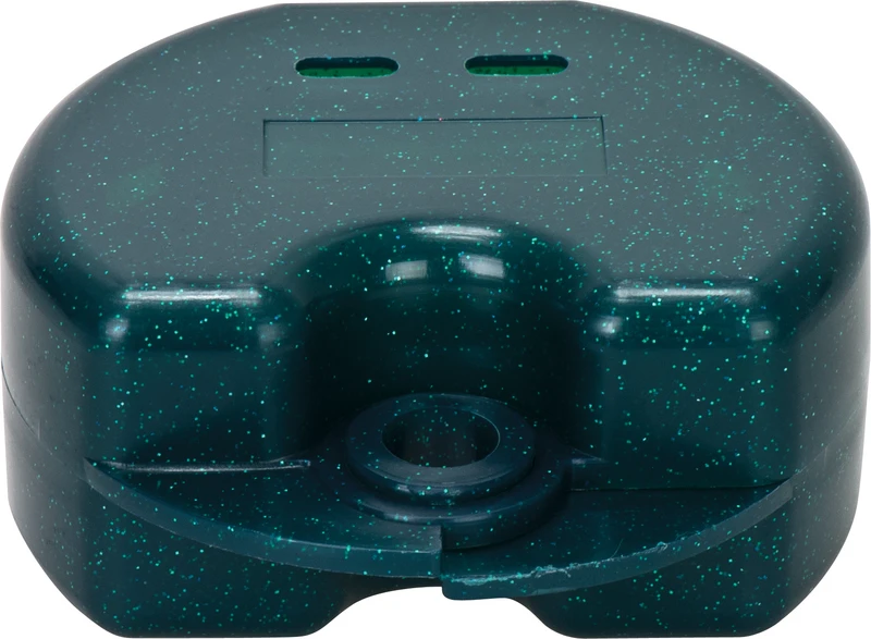 Zahnspangendose Glitter  Stück  grün