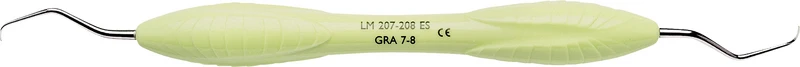 LM Gracey   Stück  Figur 7\8, Prämolaren\Molaren, hellgrün, LM-ErgoSense® Griff