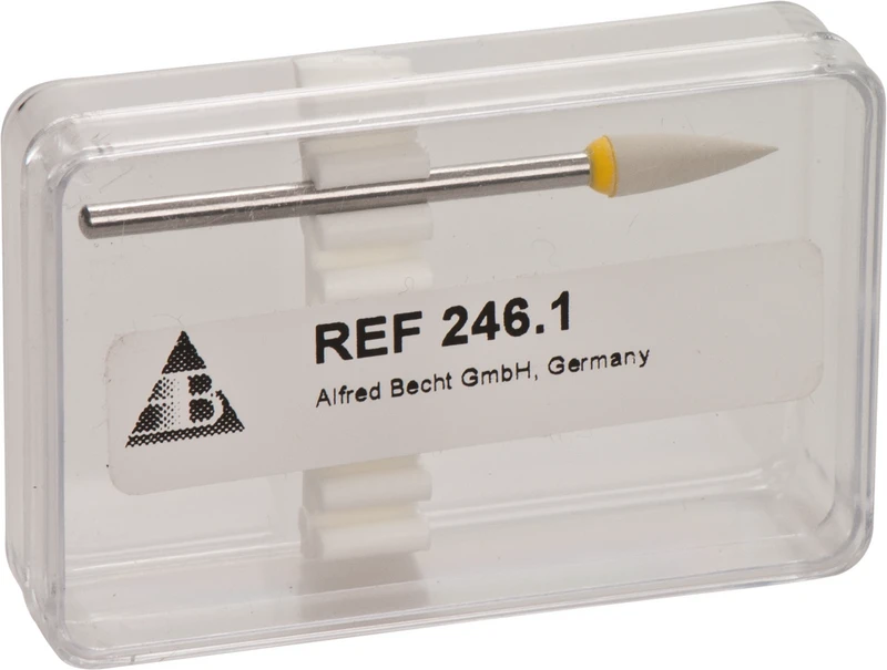 Diamantpolierer  Stück  HP, Flamme, fein, Ø 4 mm x 13 mm