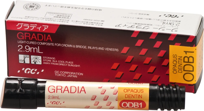 GC GRADIA®  Spritze  2,9 ml Paste opak-dentin ODB 1