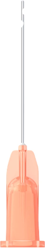 transcodent Endo Irrigation Needles  Packung  25 Stück orange, 2 seitliche Öffnungen, G25 0,5 x 25 mm