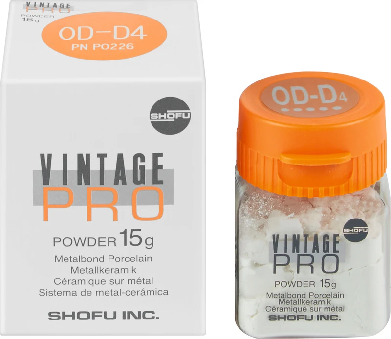 VINTAGE PRO  Dose  15 g Pulver opaque dentin OD-D4